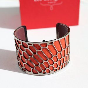 Les Georgettes Nid d'Abeille Silver Bracelet